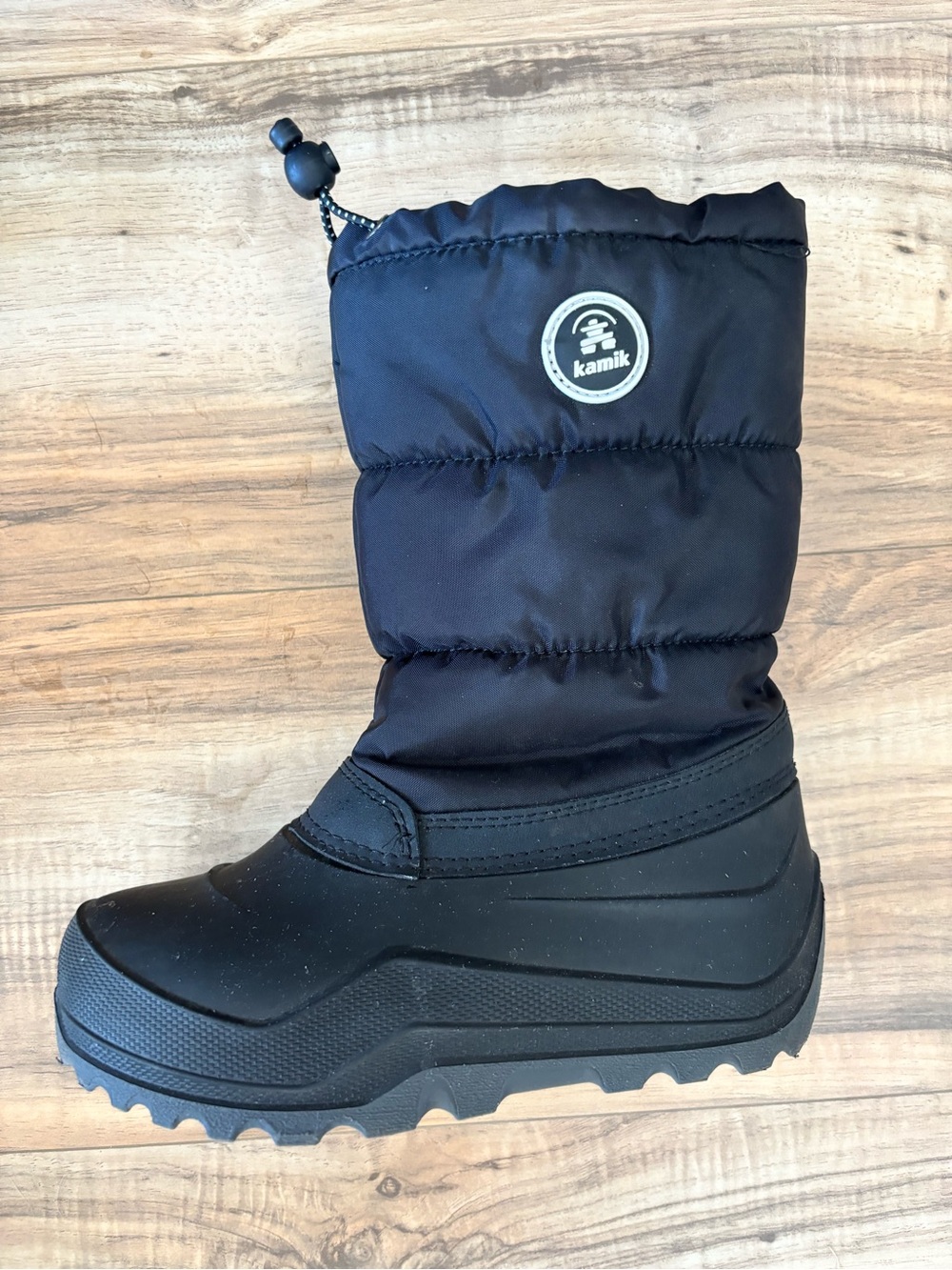 Kamik Kids Black Snow Boot - Insulated Winter Boot